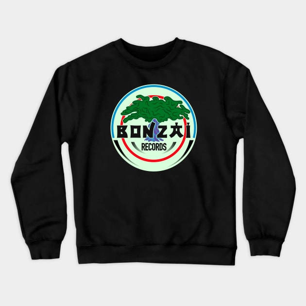 Bonzai Records Crewneck Sweatshirt by GiGiGabutto